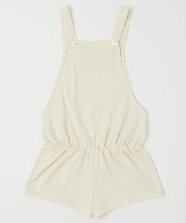 OP／FILA 【repipi armario】サロペット付き水着 3点セット オフホワイト