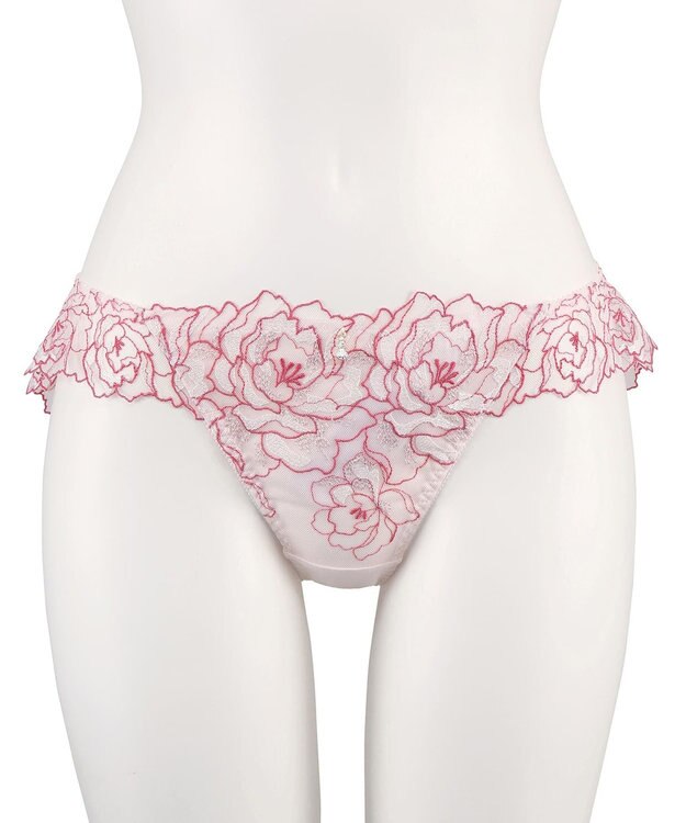 San-ai Resort（三愛水着楽園） エレガントコレクション2401バックレースショーツ ピンク