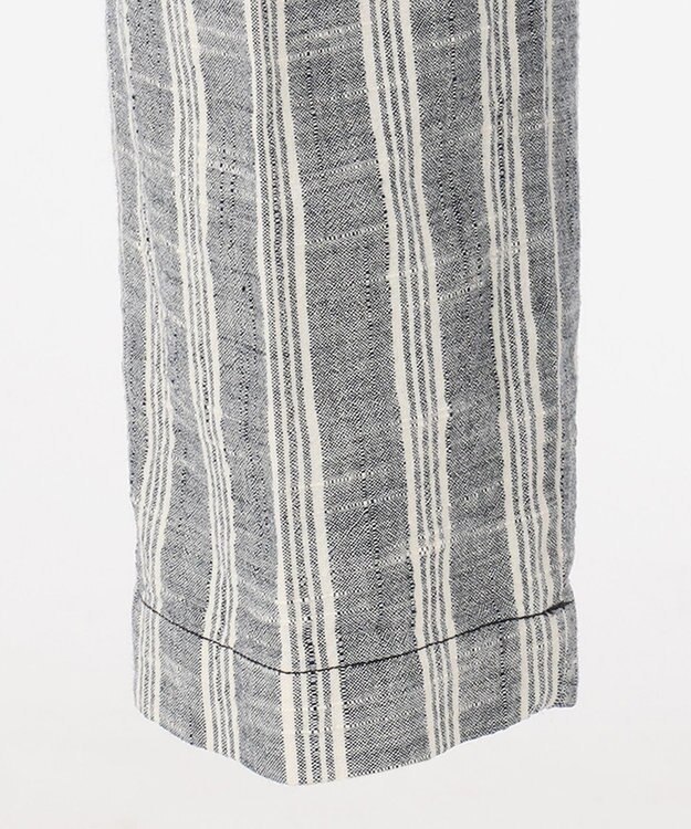 JOSEPH ABBOUD MOUNTAIN 【SPACE】OGワイドストライプ パンツ ネイビー系2