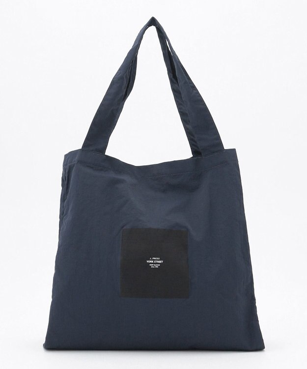 J.PRESS YORK STREET 【UNISEX】3パーテーションエコバック ネイビー系