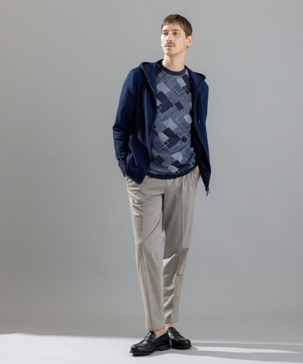 JOSEPH HOMME ハイゲージモックロディ / PEGG EASY ライトグレー系