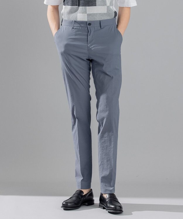 JOSEPH HOMME スーパーストレッチウエザー / CITY ライトグレー系