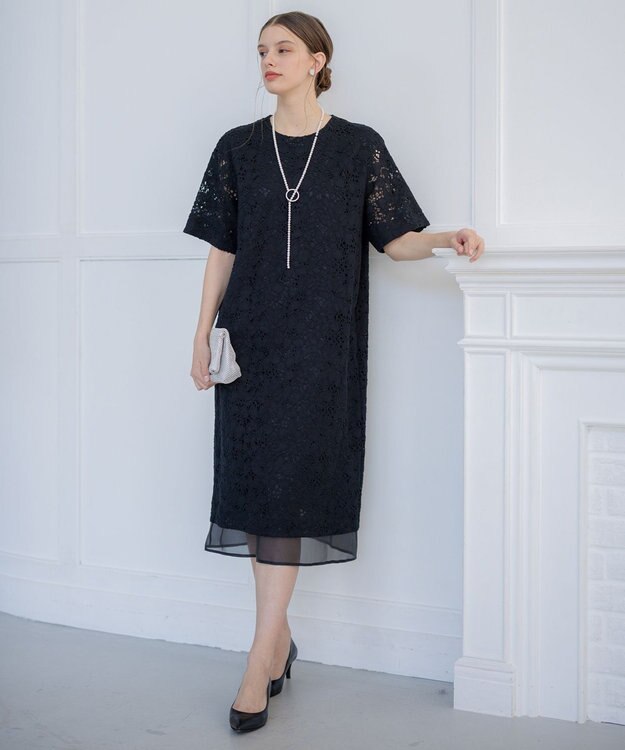 23区 【APPLAUDIR】2WAY クリッカー パールネックレス シルバー系