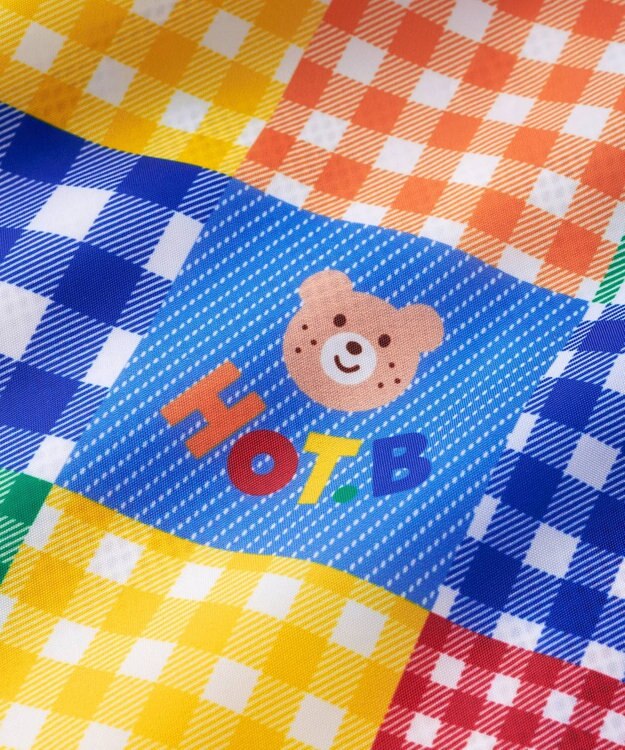 MIKI HOUSE HOT BISCUITS 【80-120cm】 総柄 はっ水 ウインドブレーカー マルチカラー