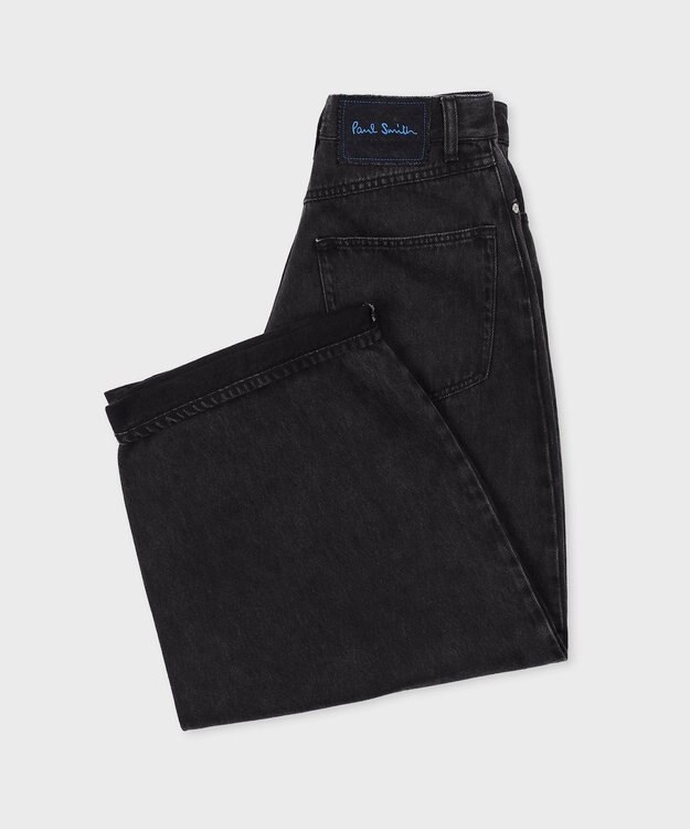 Paul Smith バレルレッグ ブラック ワイドデニム ブラック