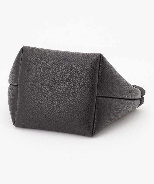 23区 バンブーハンドル ミニ ショルダーバッグ ブラック系