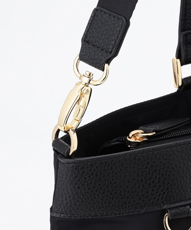 LA BAGAGERIE コンビ2WAYトートバッグ MEDIUM ブラック