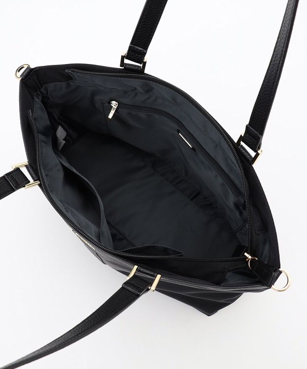 LA BAGAGERIE コンビ2WAYトートバッグ MEDIUM ブラック