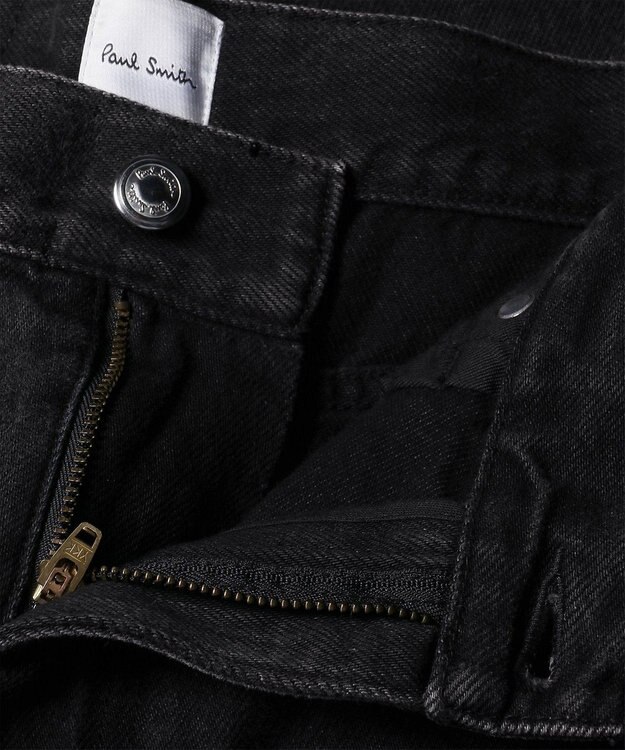 Paul Smith バレルレッグ ブラック ワイドデニム ブラック