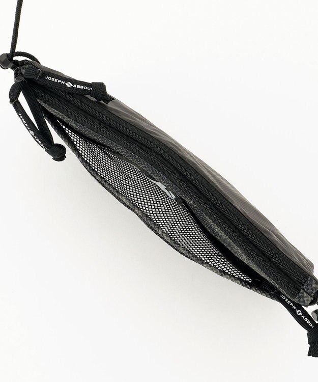 JOSEPH ABBOUD MOUNTAIN 【UNISEX】ECO撥水 3Ｄエンボスストレッチ サコッシュ カーキ系6