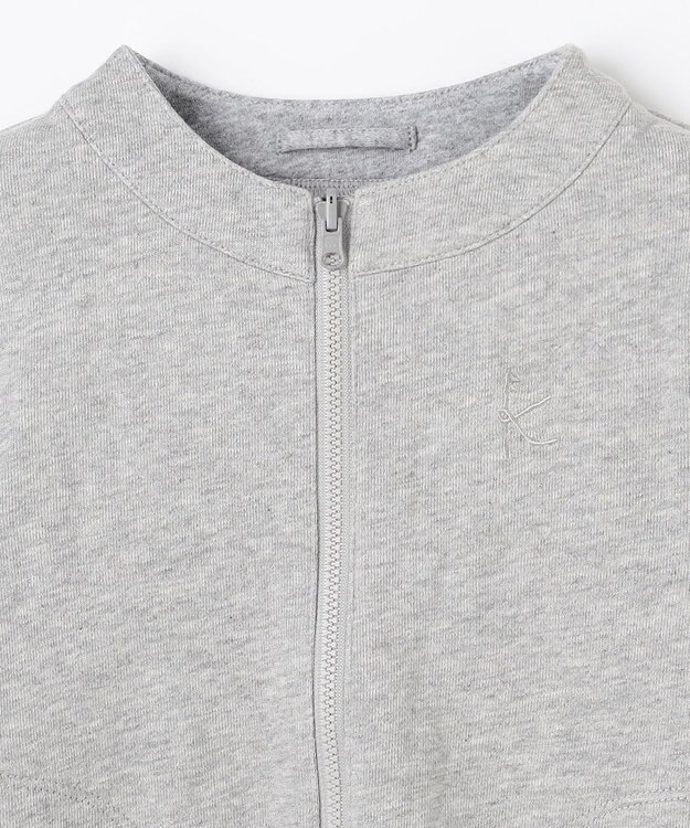 組曲 KIDS 【110-140㎝】3Way アウター サックス×グレー