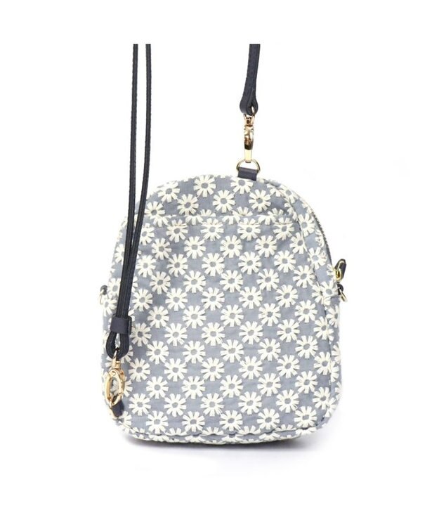 Regalo Felice 【花の刺繍が可愛い / 2way】ショルダー / REGALO LBL(ライトブルー)