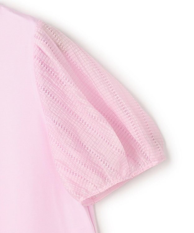 UNFILO L BEAUTY FORM-T タックスリーブ Tシャツ ピンク