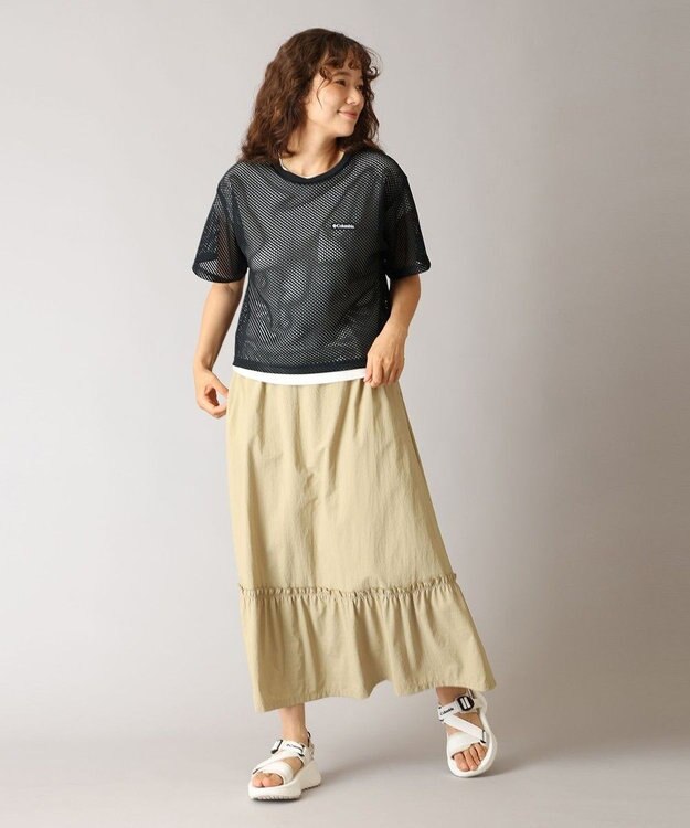 Columbia Columbia/ ウィメンズトゥリースワローショートスリーブメッシュTシャツ /コロンビア Black