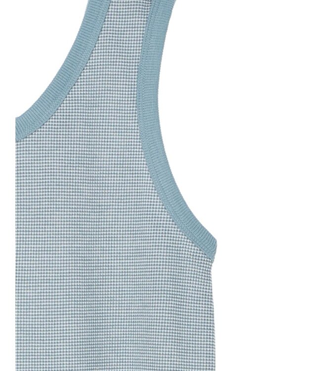 CRAFT STANDARD BOUTIQUE レトロ柄前後２ＷＡＹタンクトップ Blue