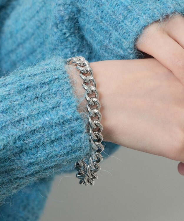 WEGO Mステンレスヘビーチェーンブレスレット 柄1