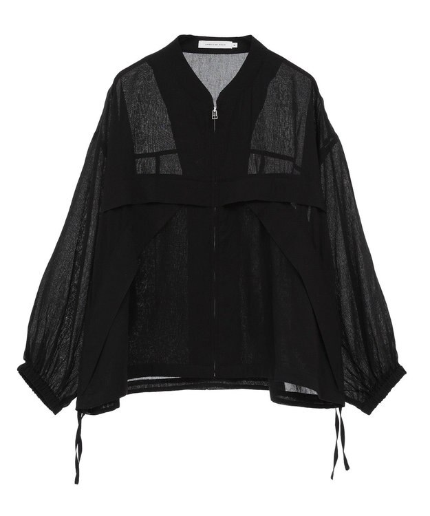 AMERICAN HOLIC 接触冷感シアースポーティーブルゾン Black