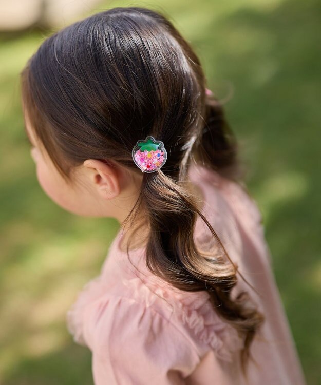 ANY KIDS 【WEB限定】ヘアゴム 3SET（レインボーリボン） レインボー