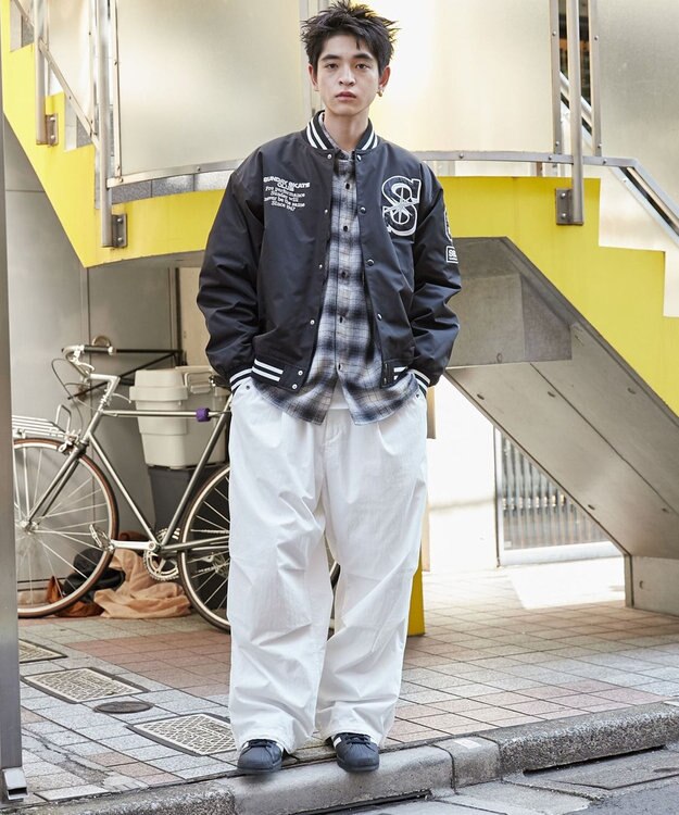 WEGO パテッドワッペンスタジャン ブラックその他