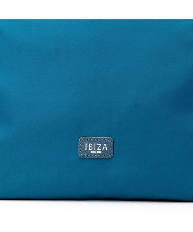 IBIZA ビコロール　ナイロン　ショルダーバッグ(M) ターコイズブルー