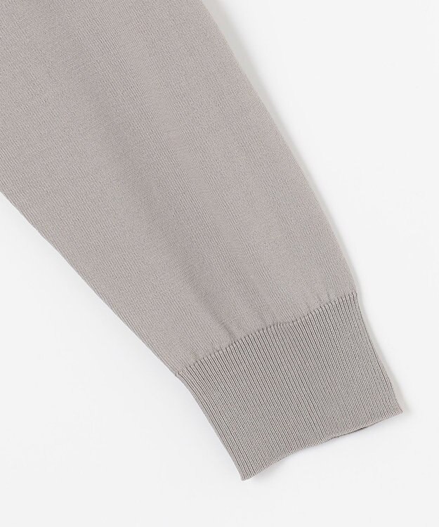 ANY L 【接触冷感/UVケア/アンチピリング】ニットカーディガン グレー