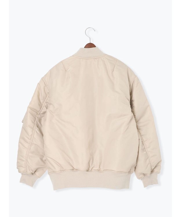 Te chichi MA-1ブルゾン ライトベージュ