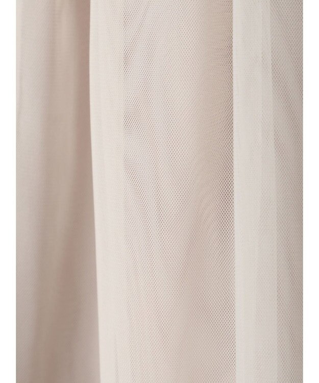 earth music&ecology ティアードチュールスカート Ivory