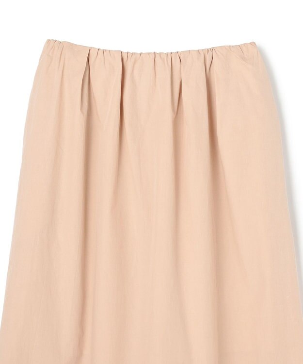 BEIGE， MALLOW / コットンタック イージーフレアスカート Beige