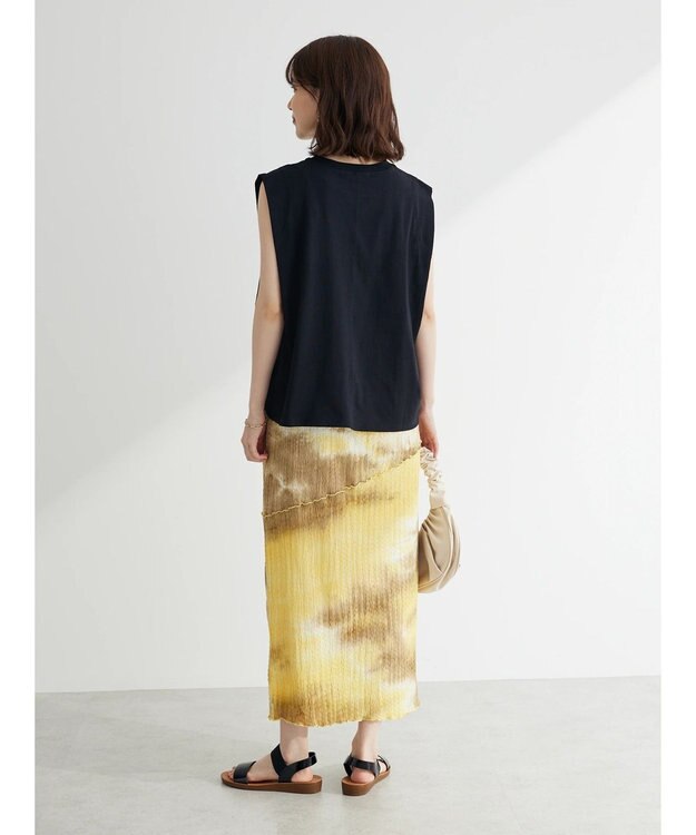 Green Parks ・ｎｏｖｅｍ　９　タイダイメロースカート Yellow