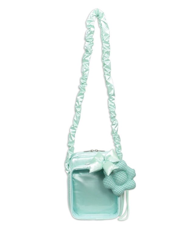 WEGO 【痛バ＆推し活グッズ】きらふわパフィ痛ショルダー グリーンその他