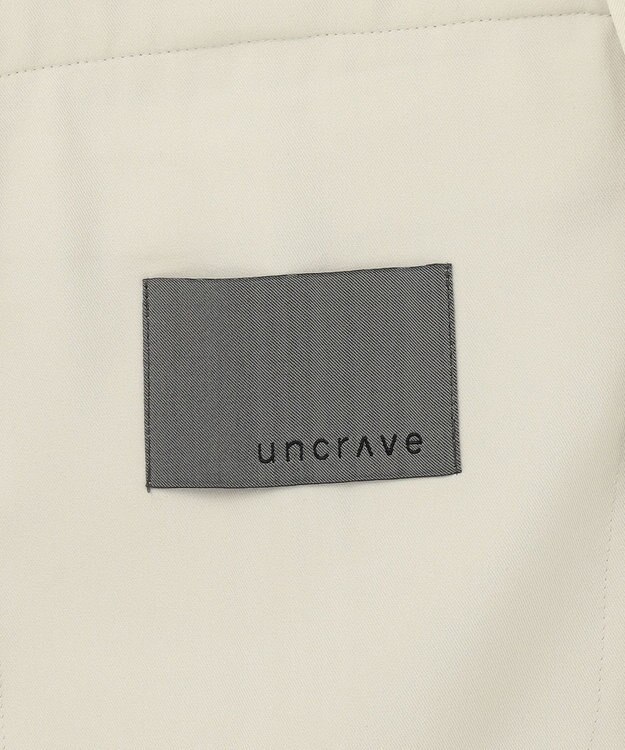 uncrave クールタッチツイル ダブルジャケット ライトベージュ