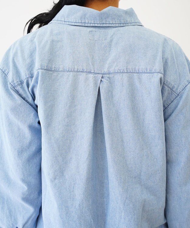 caqu USN chambrey shirts コットンシャンブレーシャツ 3years