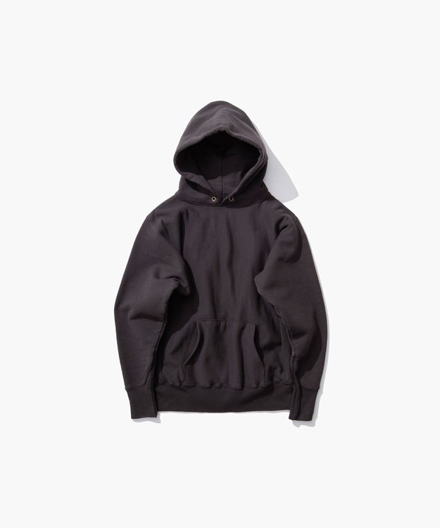 ATON NATURAL DYED URAKE | フーディー - UNISEX CHAROCAL GRAY