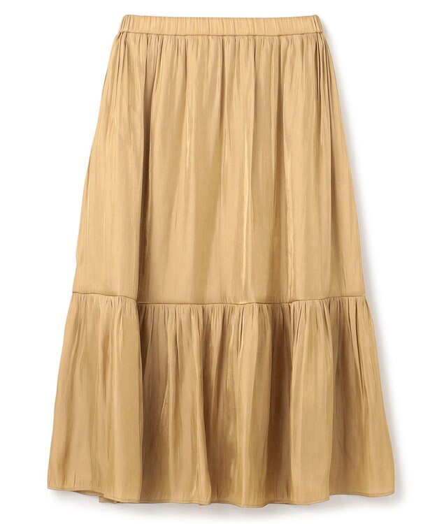 UNFILO シャイニースカート ゴールド