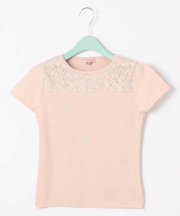 TOCCA 【洗える！】KNIT FLEURS プルオーバー ピンク系