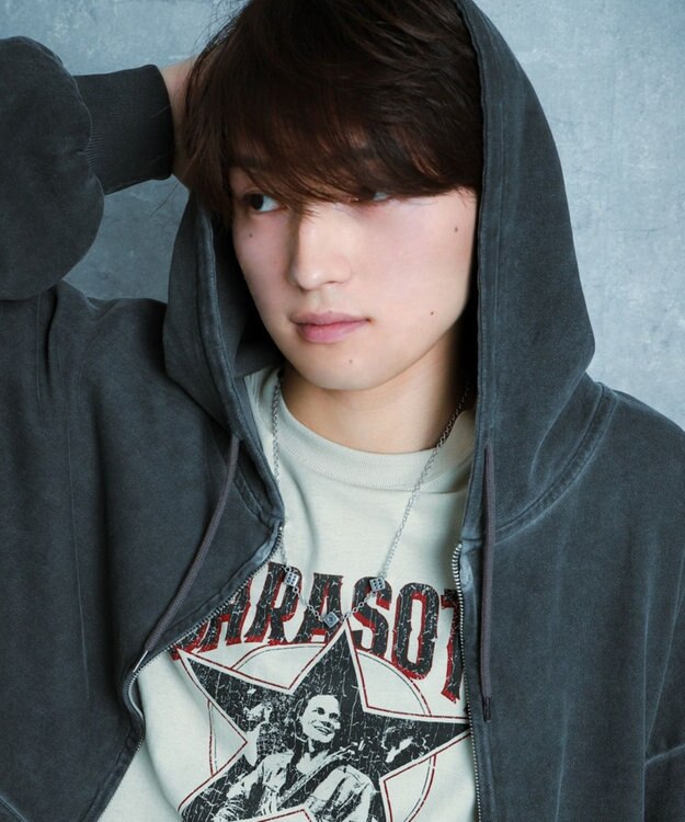 WEGO Mモチーフチェーンネックレス 柄3