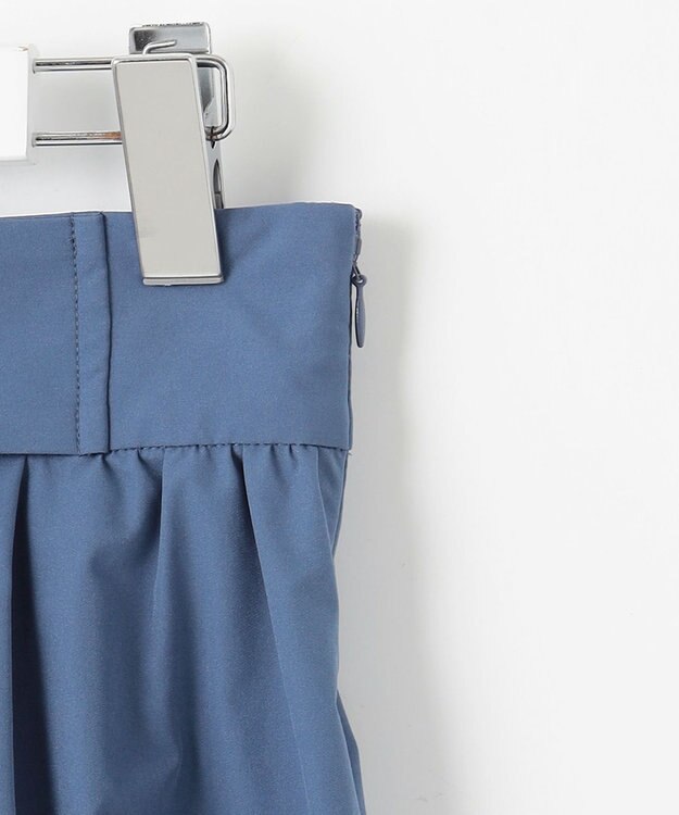 Feroux 【洗える・撥水】レースアップガウチョ ブルー系