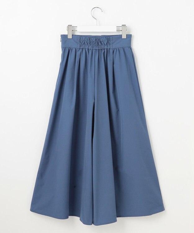 Feroux 【洗える・撥水】レースアップガウチョ ブルー系