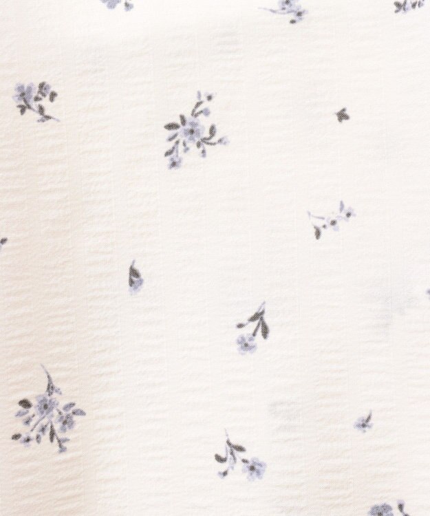 earth music&ecology ティアードアンサンブルブラウス Ivory