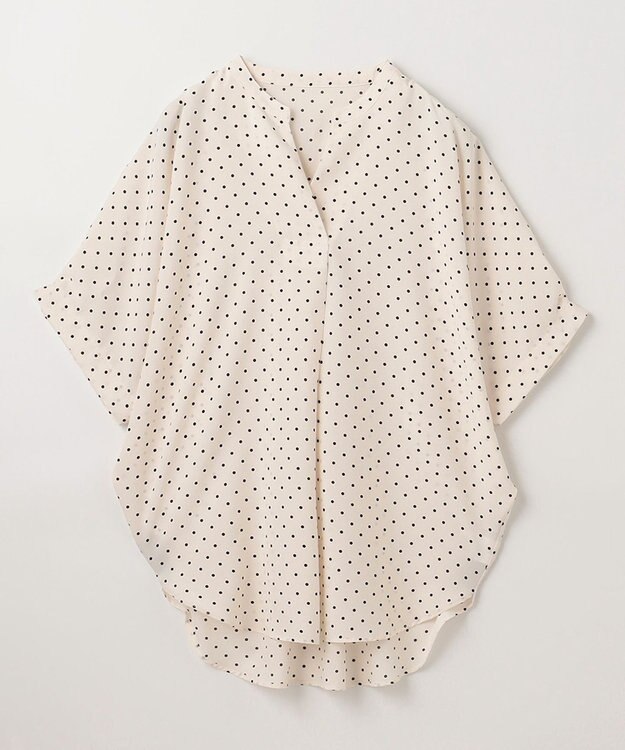 ANY L タックスリーブブラウス ドット