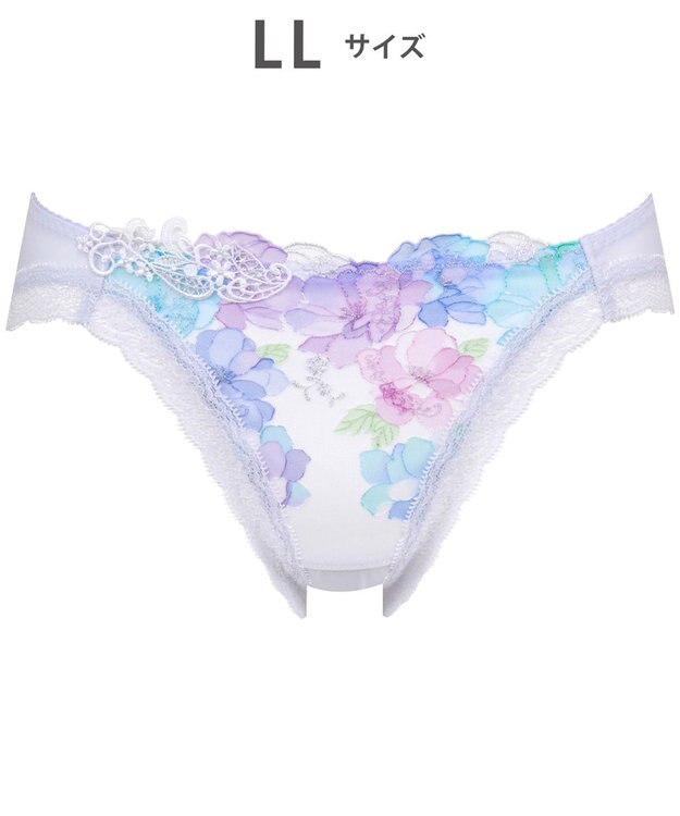 WACOAL ルジェ ショーツ はきこみ丈あさめ BCA442・BCA342とペア 透けにくい(フロント) レディース PCA742 /ワコール パープル