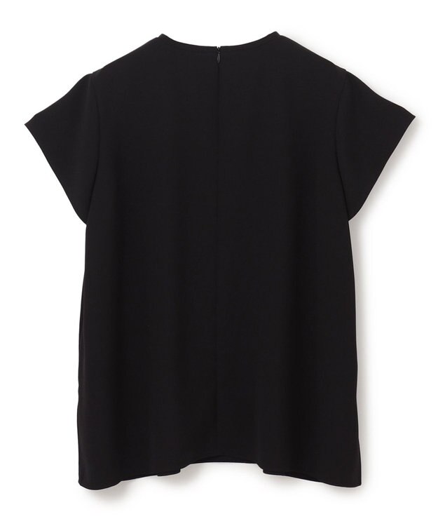 JOSEPH 【洗える】スムースジョーゼット　ブラウス Black