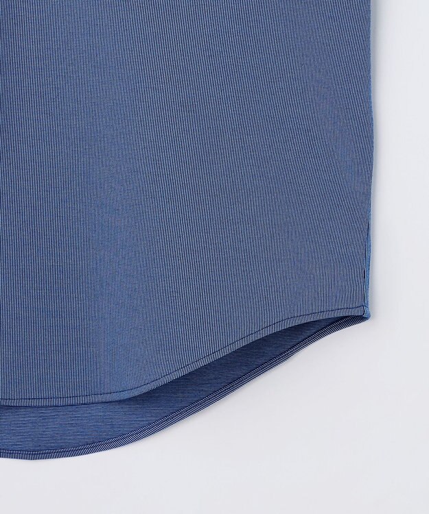 JOSEPH ABBOUD 【キングサイズ・イージーケアなジャージー素材・ストレッチ】コンパクトジャージーシャツ ブルー系