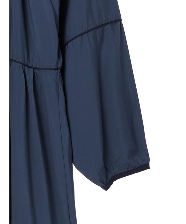 Green Parks armonia. ティアード配色パイピングワンピース Navy