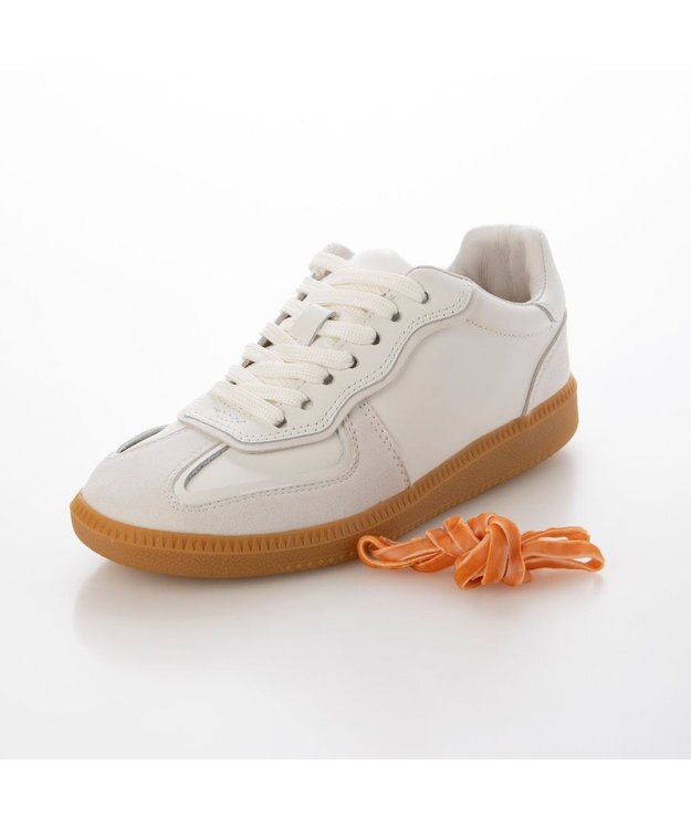 MODE ET JACOMO <MODE ET JACOMO>ローテク2WAYスニーカー ホワイト