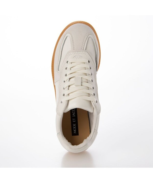 MODE ET JACOMO <MODE ET JACOMO>ローテク2WAYスニーカー ホワイト