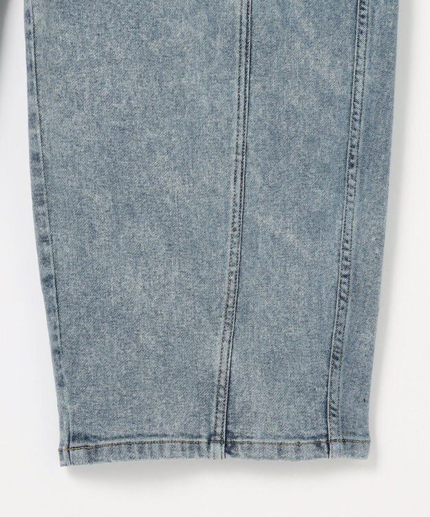 組曲 L 【加藤ローサさん着用】ライトデニムカーブパンツ ブルー系