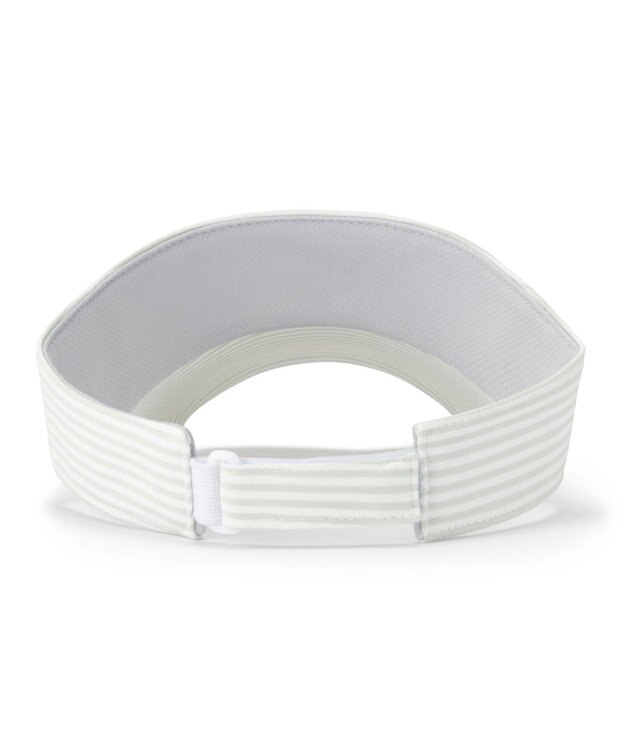 ZERO HALLIBURTON 【雑誌掲載】メランジ ボーダー サンバイザー 82563 レッド