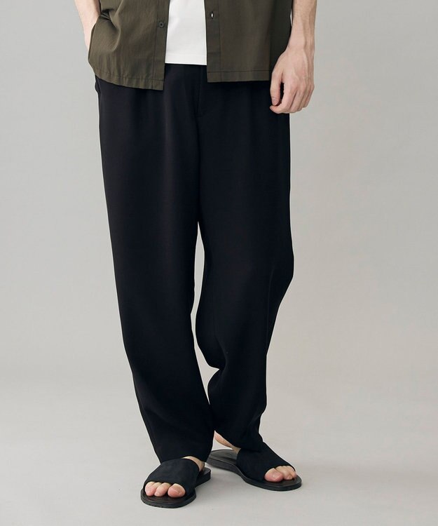 UNFILO MENS NUOVO NICAR スエードスライドサンダル ブラック