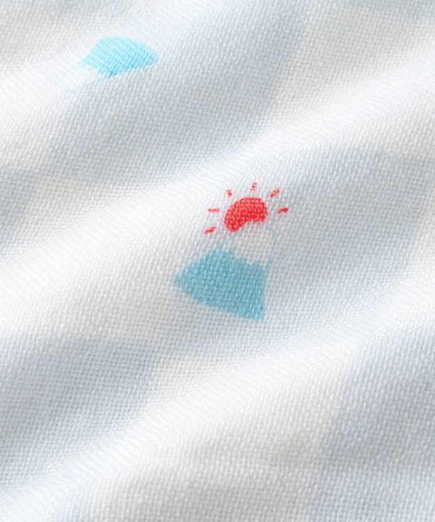 MIKI HOUSE HOT BISCUITS 【ミキハウス】 ガーゼスリーパー ブルー